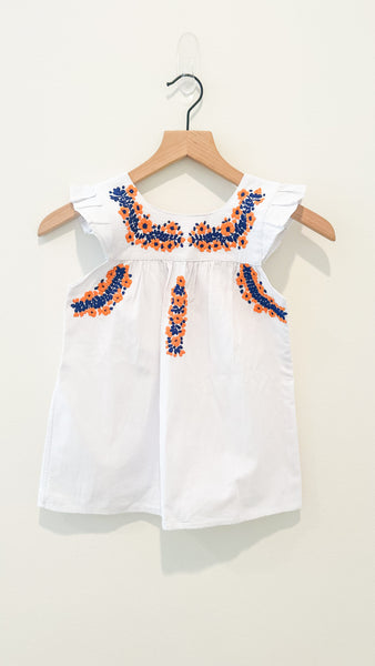 Astros Niña Flores Dress