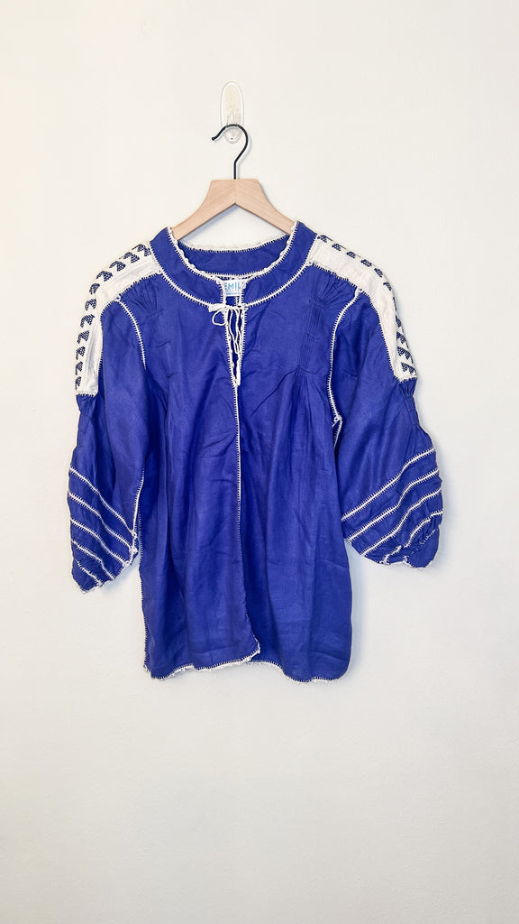 Victoria Blouse - OS (Linen)