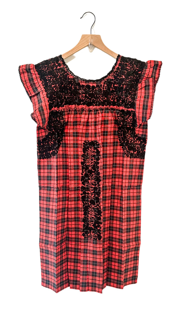 Oaxaca Ruffle Sleeve Dress - S/M