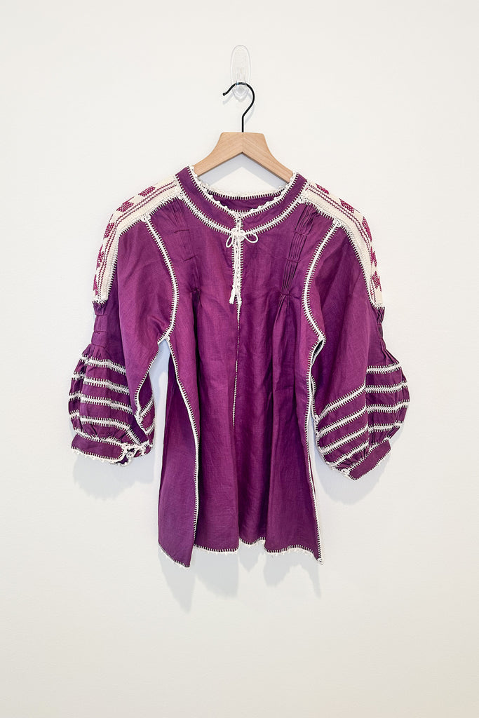 Victoria Top - OS (Linen)