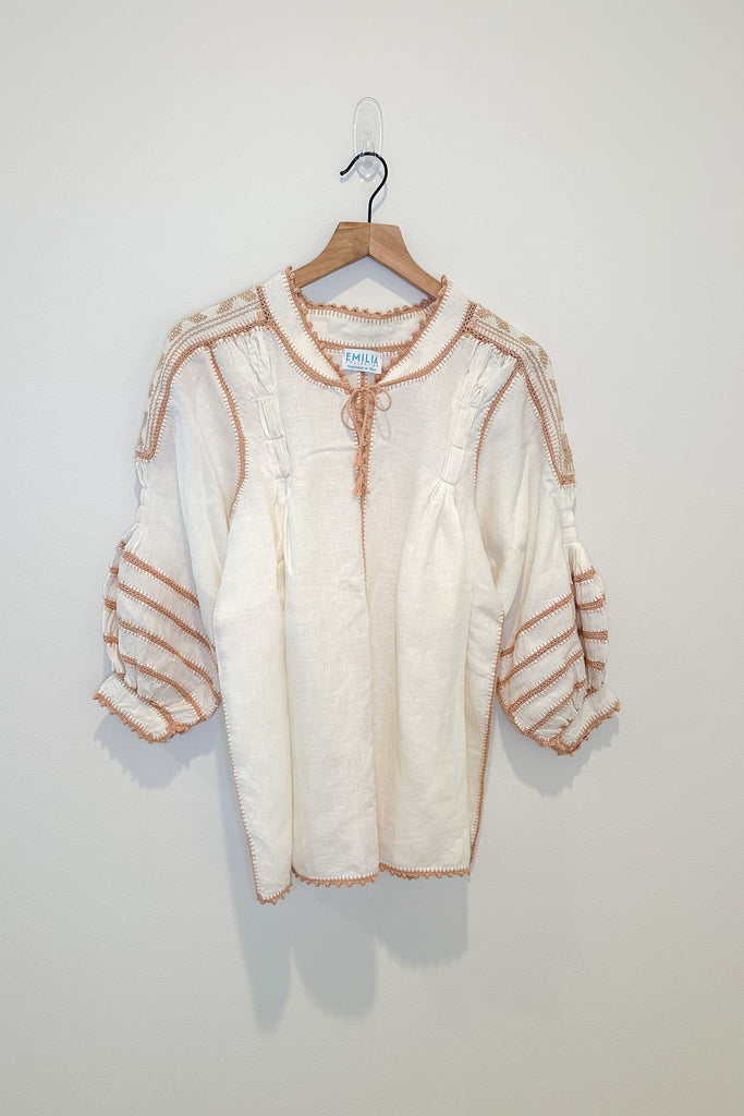 Victoria Top - OS (Linen)