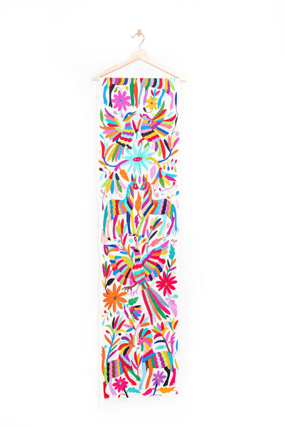 Multi-color Otomi Table Runner