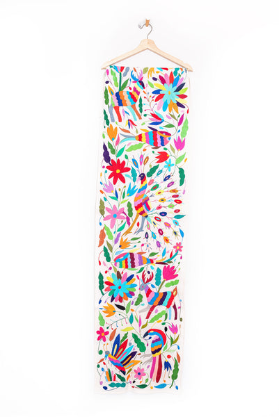 Multi-color Otomi Table Runner