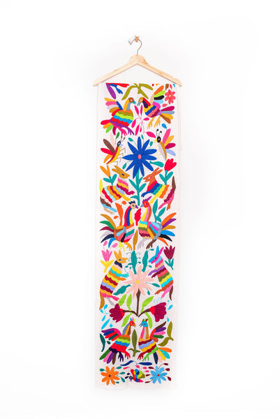 Multi-color Otomi Table Runner