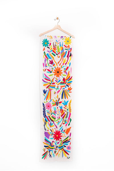 Multi-color Otomi Table Runner