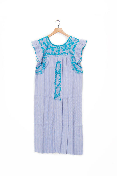 Oaxaca Ruffle Dress - M (Midi)