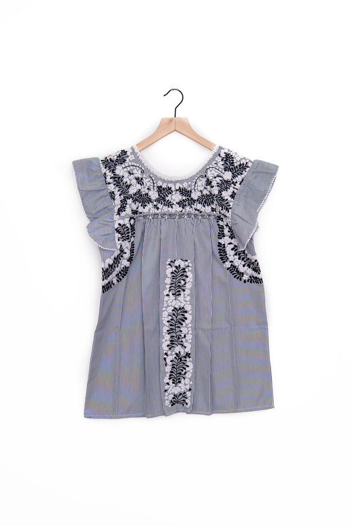 Oaxaca Ruffle Top - S/M