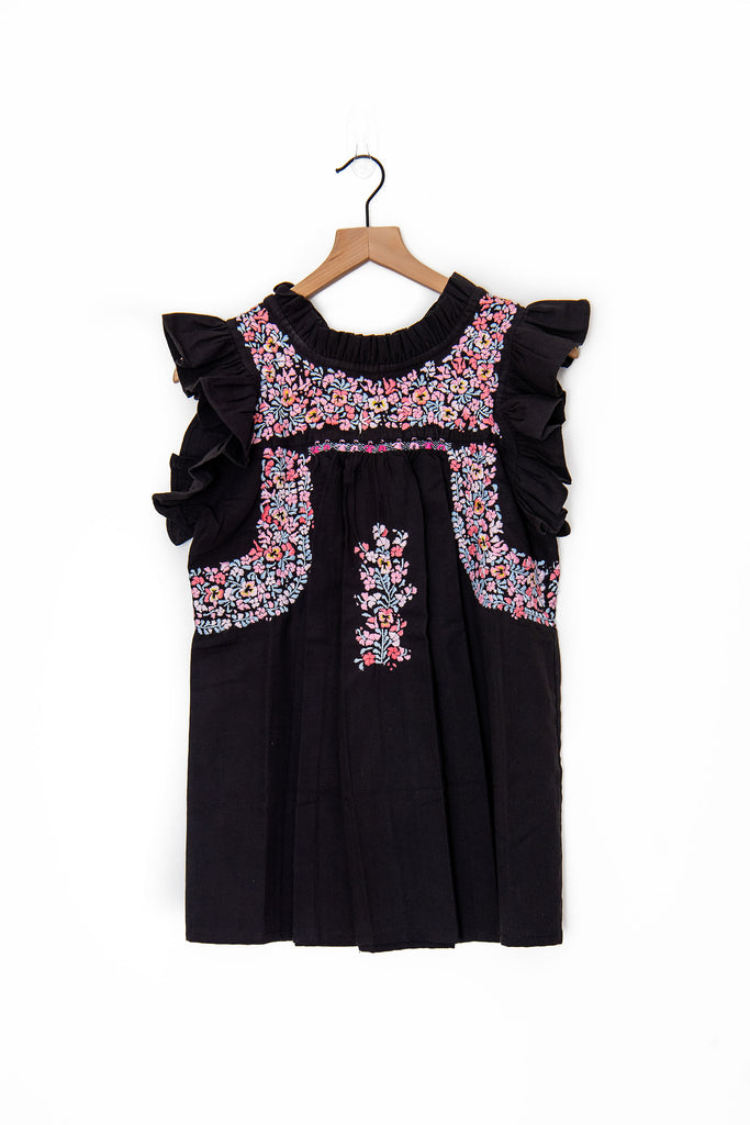 Oaxaca Ruffle Top - XS