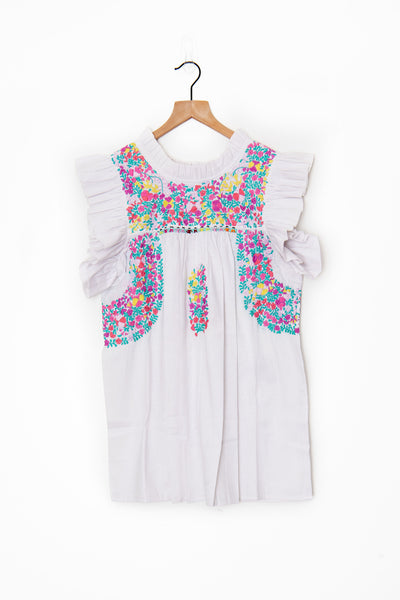 Oaxaca Ruffle Top - S