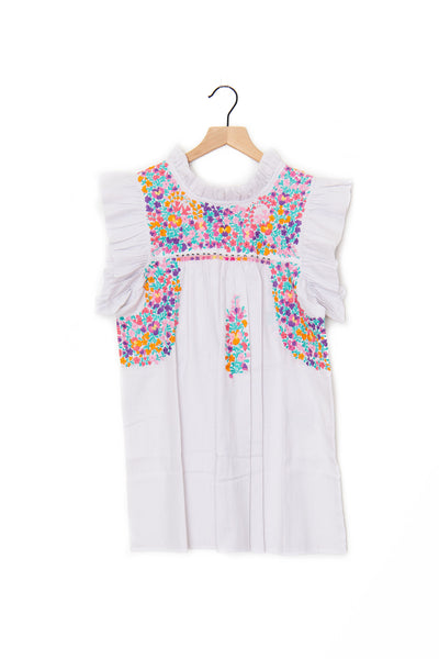Oaxaca Ruffle Top - S
