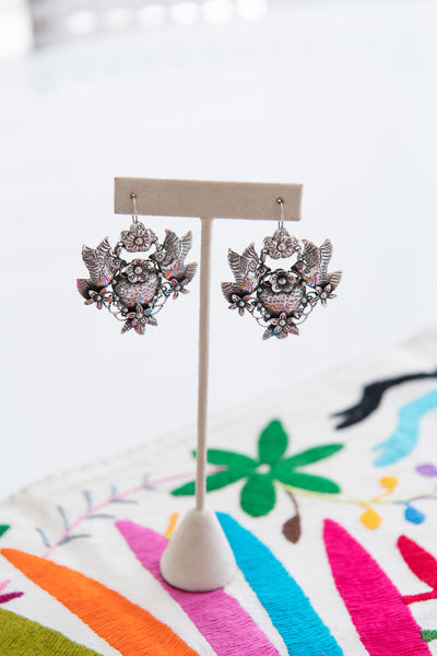 Sterling Silver Bird Earrings