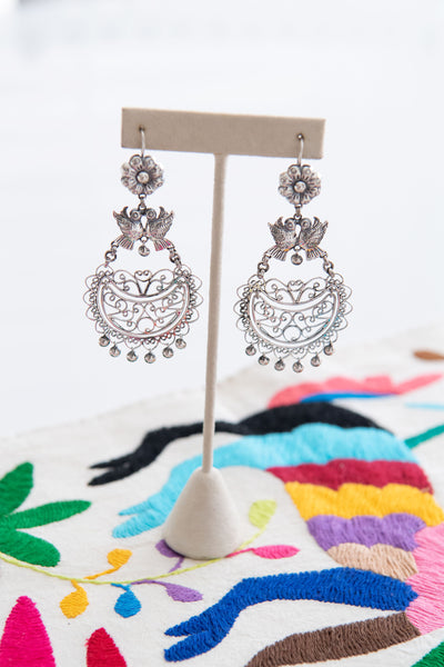 Sterling Silver Filigree Earrings